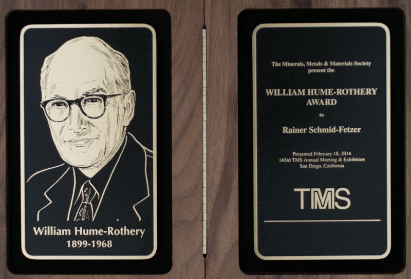 Hume Rothery Award